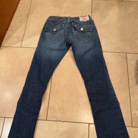 True Religion Billy Straight Leg Mid Rise Jean - Picture 5 of 6